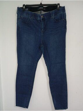 Torrid Premium Womens Skinny Jeans Size 20R Medium Wash Stretch Denim